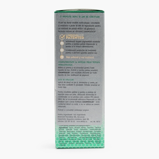 Serum Luminous630 anti-pete pigmentare cauzate de acnee 30ml