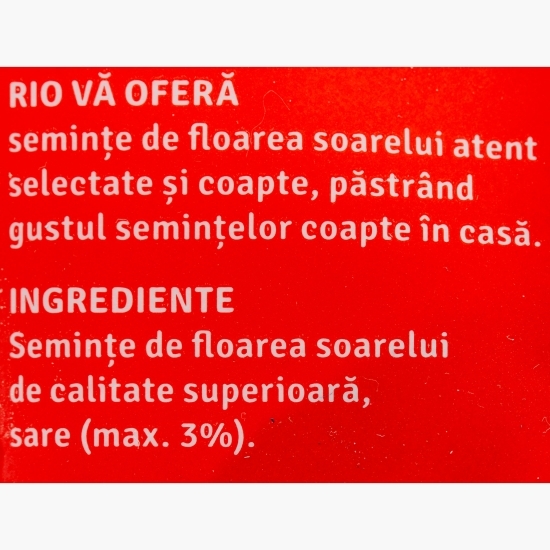 Semințe floarea-soarelui negre cu sare 40g