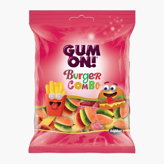 Jeleuri gumate tip burger & cartofi prăjiți, Burger Combo 80g