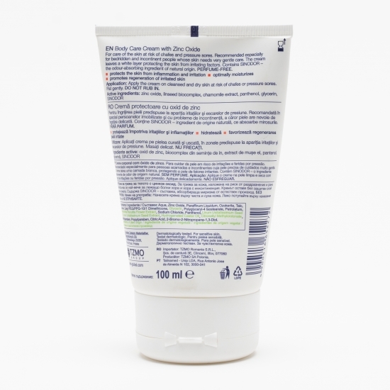 Cremă protectoare cu oxid de zinc 100ml