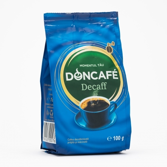 Decaff 100g, cafea decofeinizată prăjită și măcinată