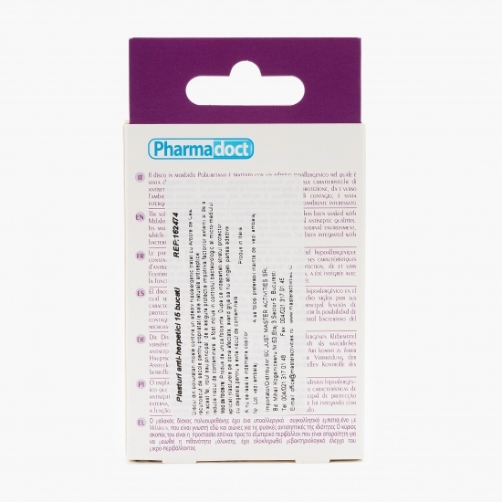 Plasturi anti-herpetici 15 buc
