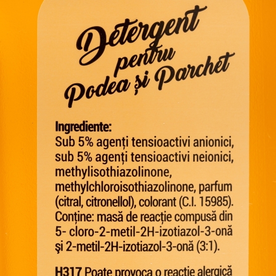 Detergent pentru podea și parchet 0.75l