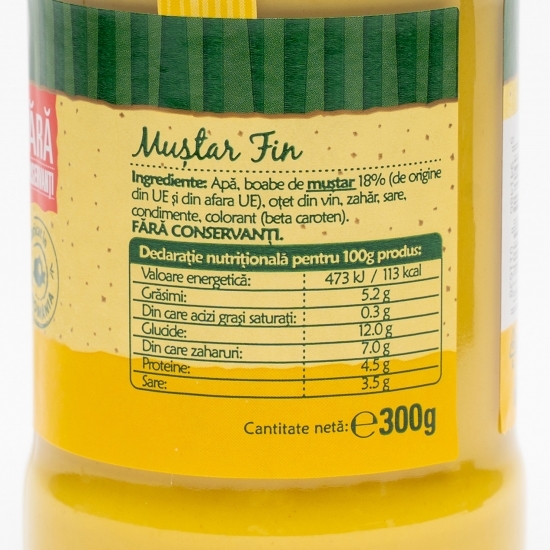 Muștar fin 300g