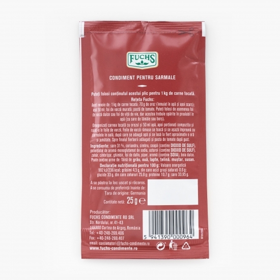 Condiment pentru sarmale 25g