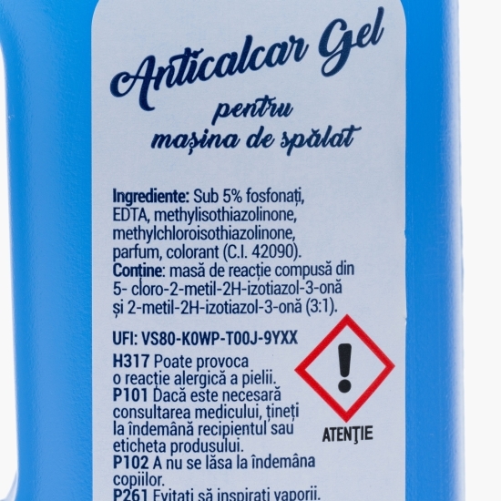  Anticalcar gel pentru mașina de spălat, 0.75l