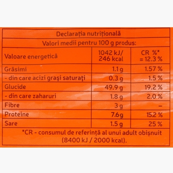 Pâine cu cartofi, feliată 500g