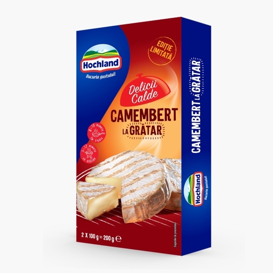 Brânză Camembert la grătar Delicii calde 200g (2x100g)