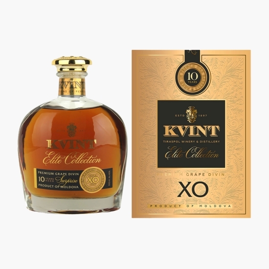 Brandy XO 10 ani 40% alc. 0.5l + cutie