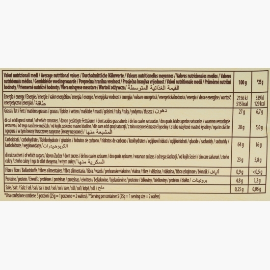Napolitană eco cu cremă de lămâie și vanilie 125g