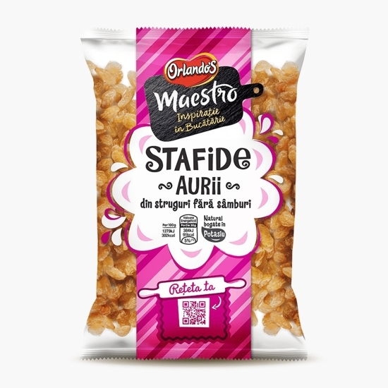 Stafide aurii fără sâmburi 250g