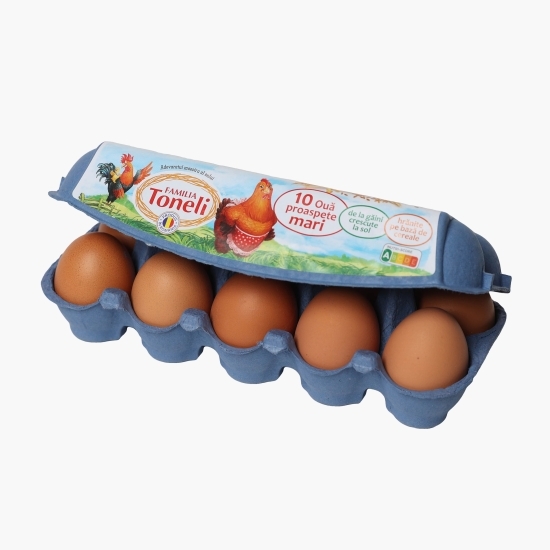 Ouă proaspete mărimea L cod 2, 10 buc