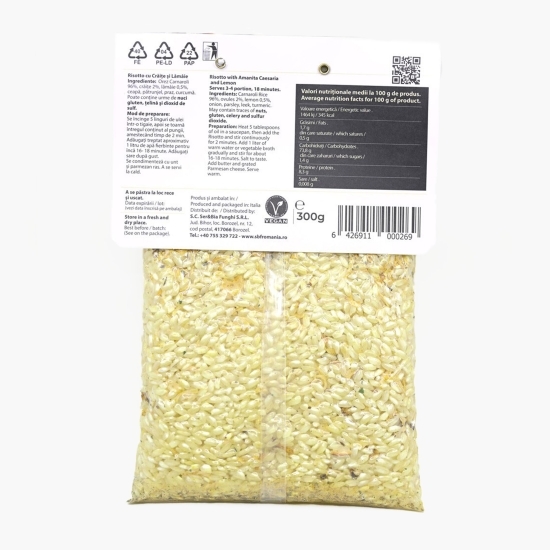 Risotto cu crăițe și lămâie 300g