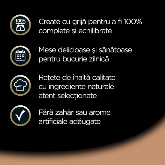 Hrană umedă pentru câini adulți, 150g, cu curcan și vită