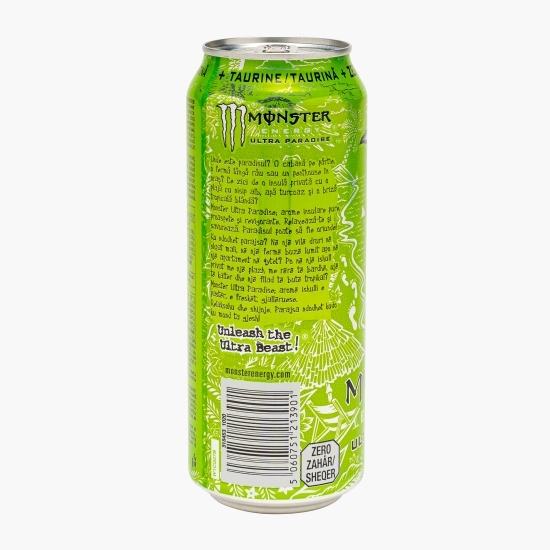 Băutură energizantă Ultra Paradise, fără zahăr 0.5l