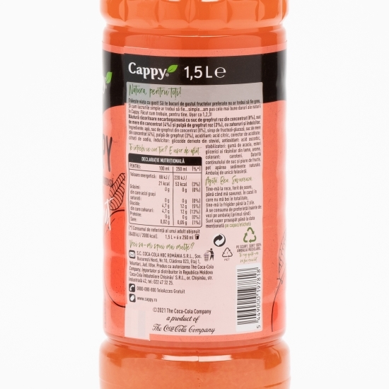 Băutură necarbogazoasă grepfrut 1.5l