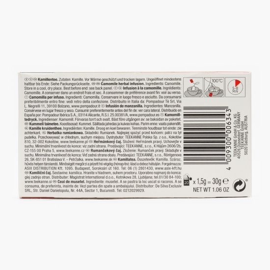 Ceai de mușețel Premium 20 plicuri x 1.5g