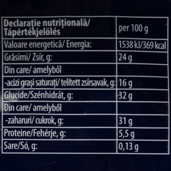 Înghețată stick cu migdale, ciocolată cu lapte și vanilie 82g
