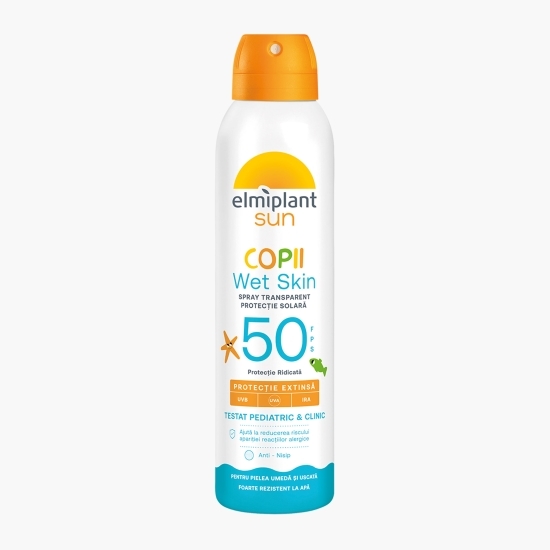 Loțiune spray protecție solară pentru copii SPF50, 150ml