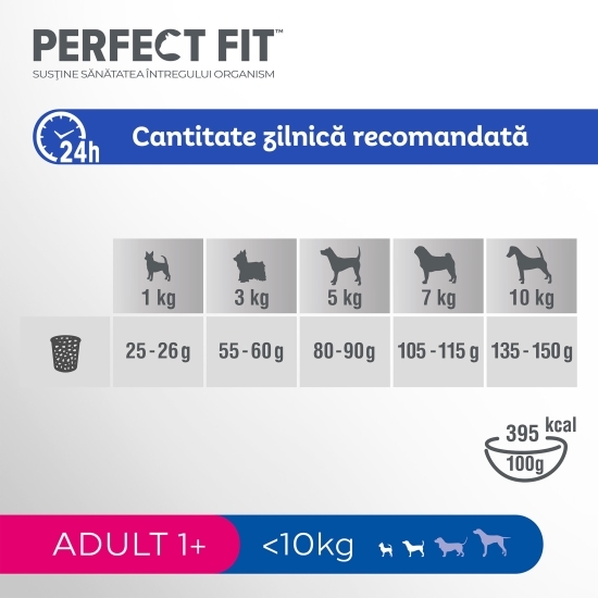 Hrană uscată pentru câini adulți de talie mică, 825g, cu pui 