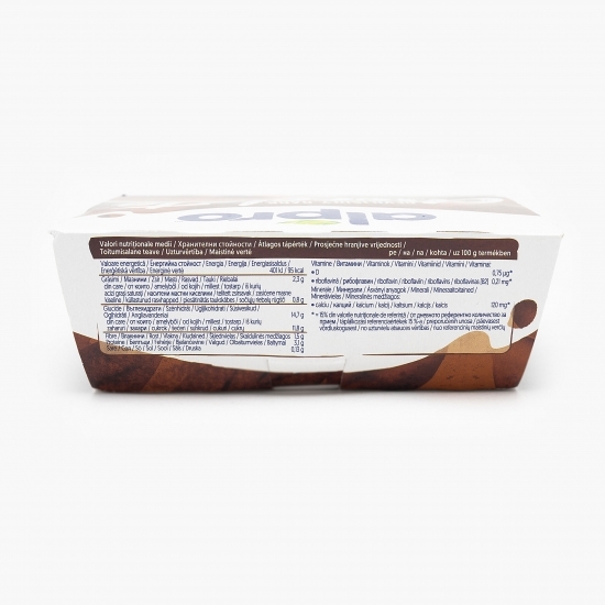 Desert din soia cu ciocolată neagră 4x125g