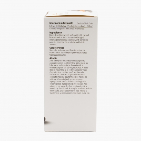 Sirop de pătlagină 150ml