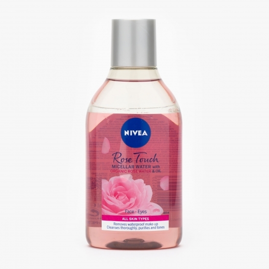 Apă micelară bifazică cu apă de trandafiri Rose Touch 400ml
