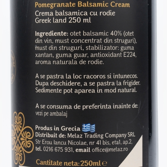 Cremă balsamică cu rodie fără zahăr adăugat 0.25l