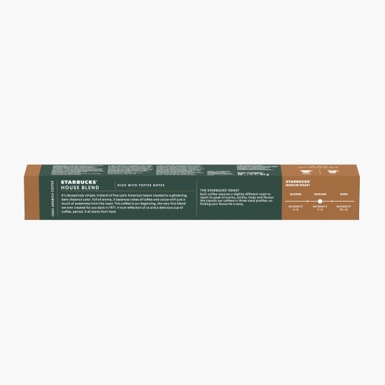 House Blend Lungo, 10 băuturi, 57g capsule cafea
