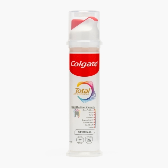 Pastă de dinți pentru protecție completă Total Original Pump, 100ml