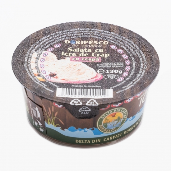 Salată cu icre de crap cu ceapă 130g