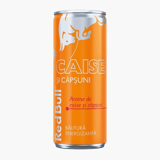 Băutură energizantă cu gust de caise și căpșuni, 0.25l