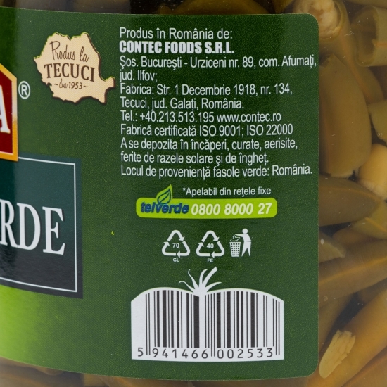 Fasole verde 680g