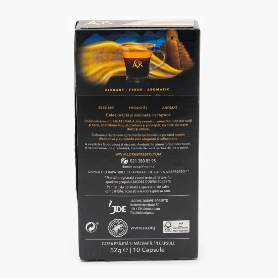 Espresso Guatemala, 10 băuturi, 52g, capsule cafea