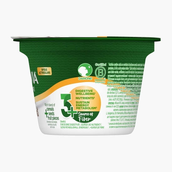 Iaurt Mic Dejun cu fibre, măr și cereale 170g