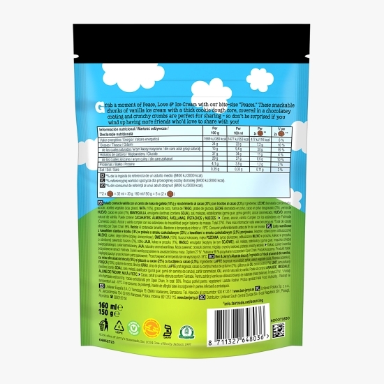 Înghețată Peaces Cookie Dough 10x16ml (150g)