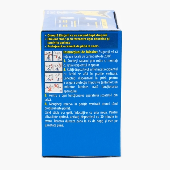 Rezervă lichidă dublă pentru aparat împotriva țânțarilor 90 de nopți  2 x 27ml