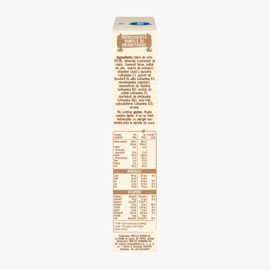 Cereale orez Începerea diversificării 250g