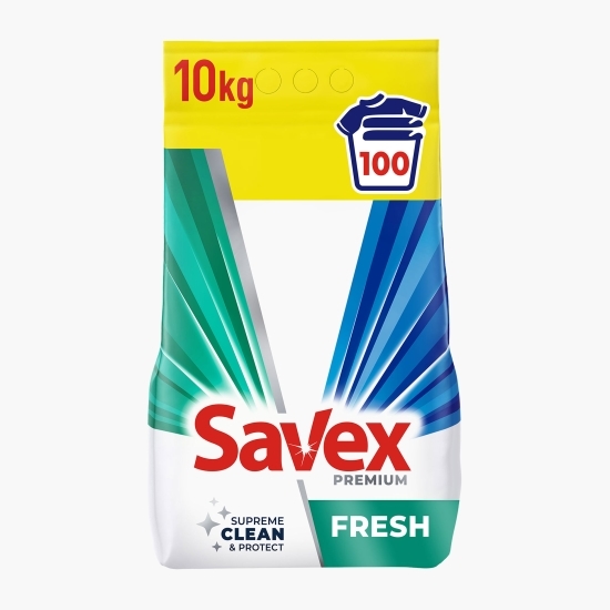 Detergent de rufe pudră automat Premium 2în1 Fresh, 100 spălări, 10kg