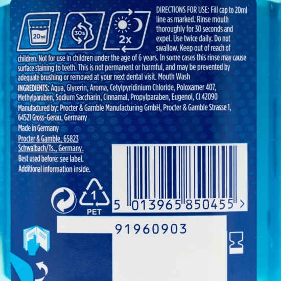 Pachet promo: Apă de gură Pro-expert Professional Protection 0.5l + 0.25l