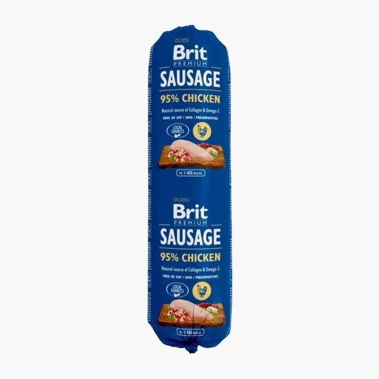 Salam pentru câini, cu pui, 800g