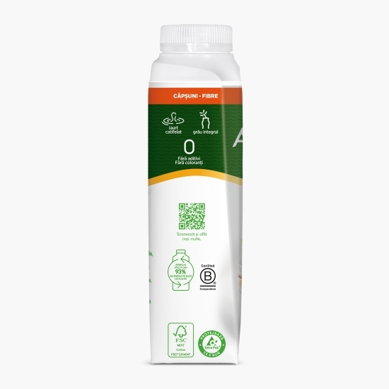 Iaurt de băut cu căpșuni și grâu integral 320g