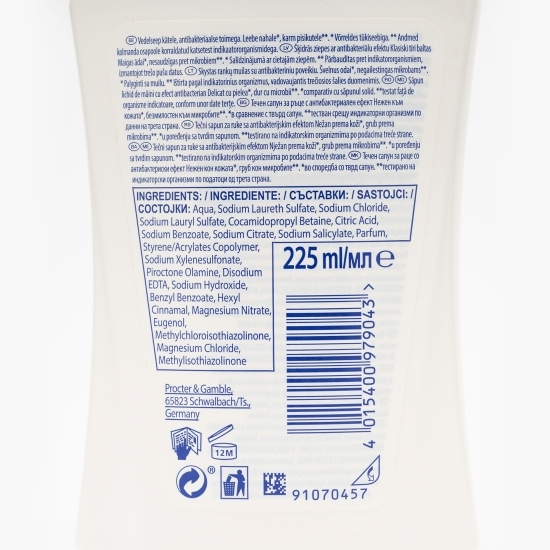 Săpun lichid Classic PureWhite 225ml