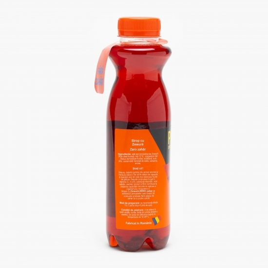 Sirop cu zmeură zero zahăr 0.5l