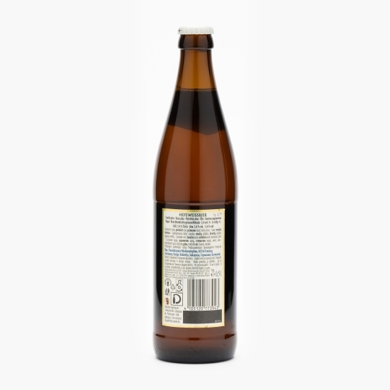 Bere albă nefiltrată Hefe sticlă 0.5l
