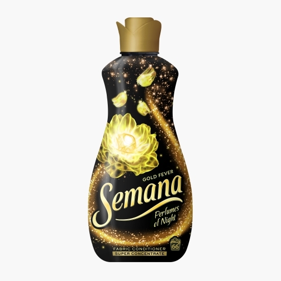 Balsam de rufe Superconcentrat Semana Perfumes of Night Gold Fever, 66 spălări, 1,65l