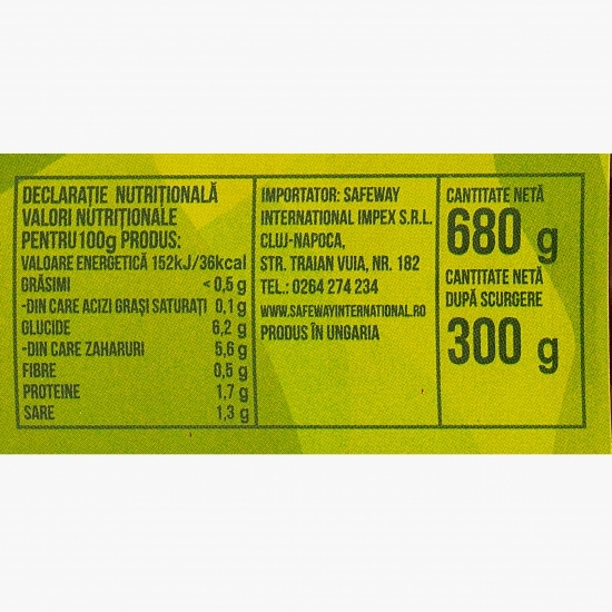 Gogoșari în oțet 680g