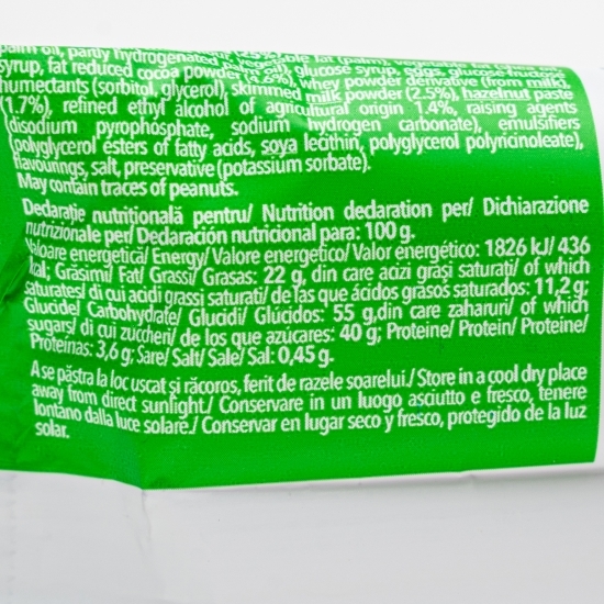 Prăjitură cu cremă de alune 35g