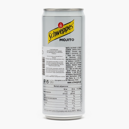 Băutură carbogazoasă Mojito doză 0.33l