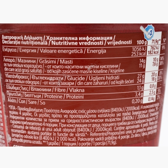 Înghețată Brownies & Salted Caramel, 420ml (302g)